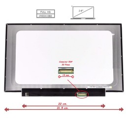 Pantalla para portátil LED 14
