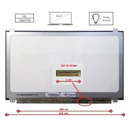 Pantalla para portátil LED 15.6