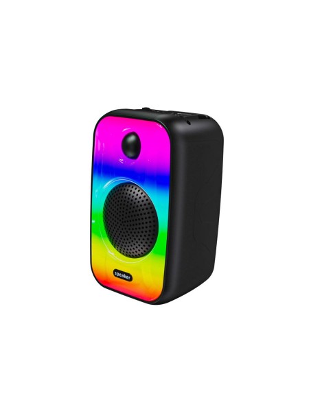 Altavoz Bluetooth 5.0 NF4096 / 8w / 800mah / Luces Led / Tws / Fm / Microsd / Usb / Negro / One+