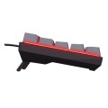÷ Teclado mecanico trust gaming gxt 867 acira compacto usb-a/usb-c iluminacion rgb interruptores rojos