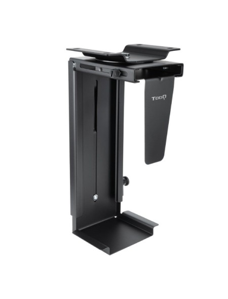 ÷ Soporte de cpu suspendido tooq tqmud01 ajustable para equipos de 300-533mm alto 88-203mm ancho max 1