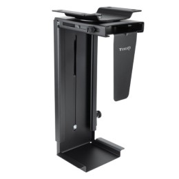 ÷ Soporte de cpu suspendido tooq tqmud01 ajustable para equipos de 300-533mm alto 88-203mm ancho max 1