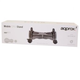÷ Soporte de cpu con ruedas approx , ajustable de 7.5cm a 25cm appmcsv2