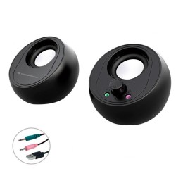÷ Altavoces 2.0 bluetooth conceptronic bjorn01b 10w color negro jack 3.5
