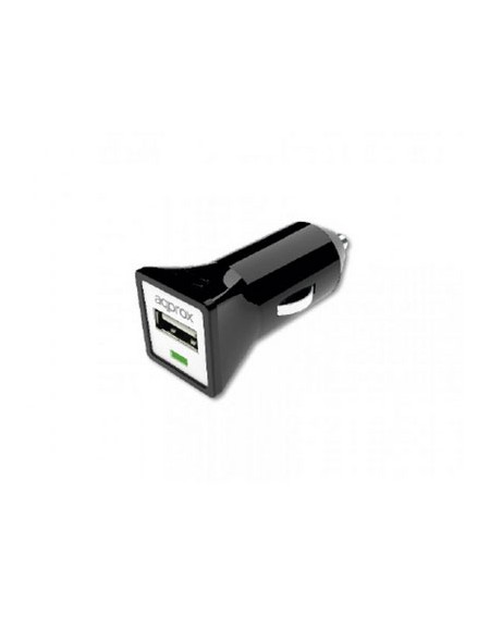 ÷ Cargador de coche approx a usb 5v/1a color negro appusbcarb